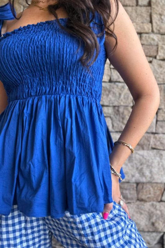 Paloma Bandeau Cami Malibu Blue